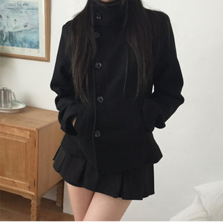 high collar jacket