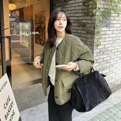 large pocket coat