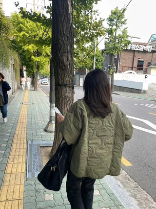 large pocket coat