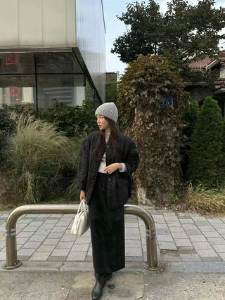 large pocket coat