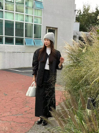 large pocket coat