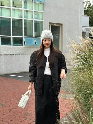 large pocket coat