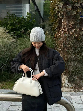 large pocket coat