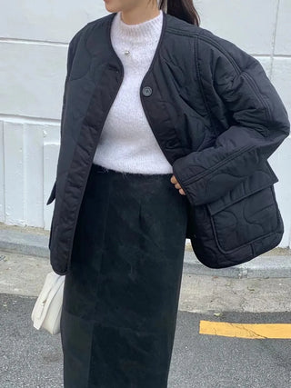 large pocket coat