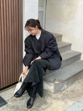 large pocket coat