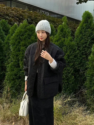 large pocket coat
