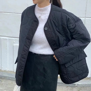 large pocket coat