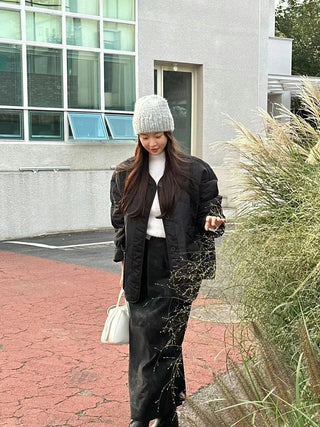 large pocket coat