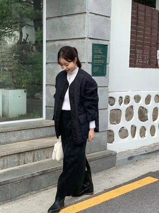 large pocket coat