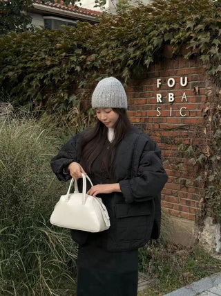 large pocket coat