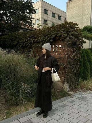 large pocket coat
