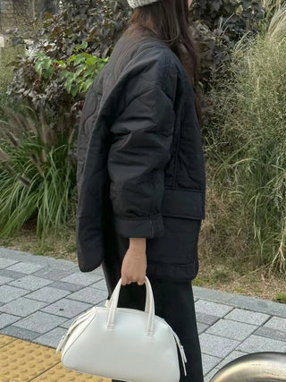 large pocket coat