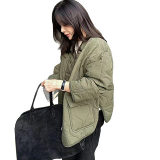 large pocket coat