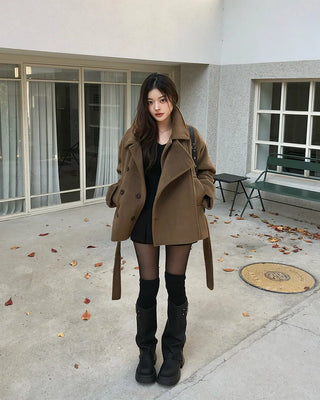 double breasted coat