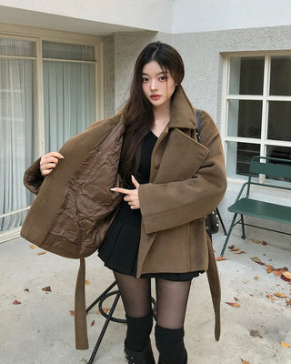 double breasted coat