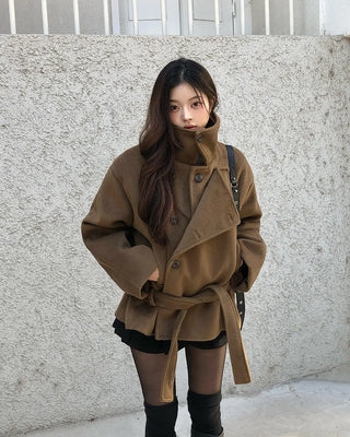 double breasted coat