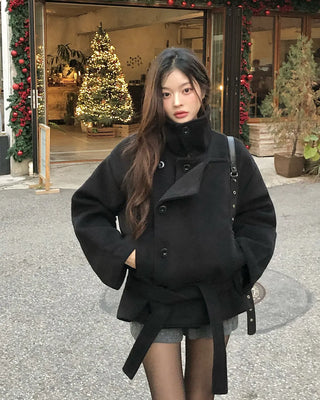 double breasted coat