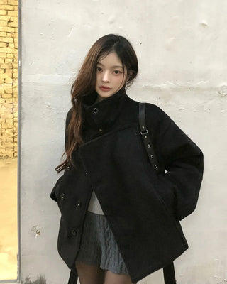 double breasted coat