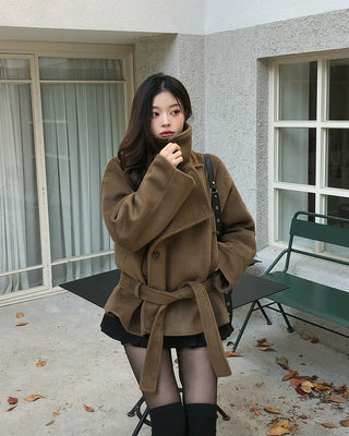 double breasted coat