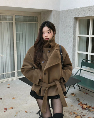 double breasted coat