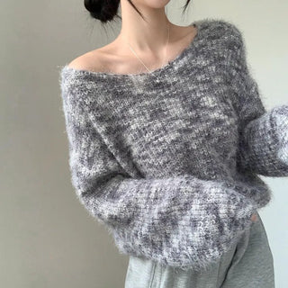 solid color sweater