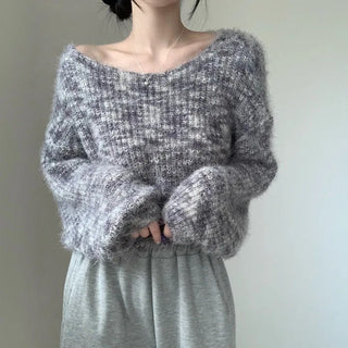 solid color sweater