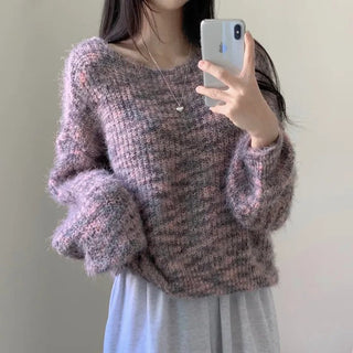 solid color sweater