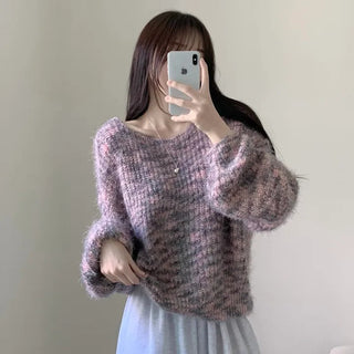 solid color sweater