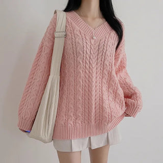 cable knit sweater