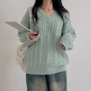 cable knit sweater