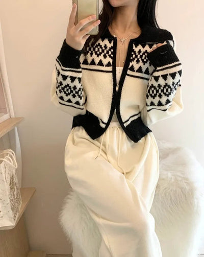doll collar sweater
