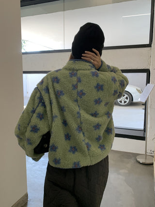 quilted lamb jacket