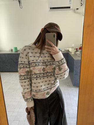 rose fairisland sweater
