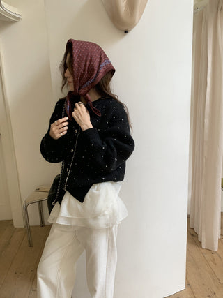 lovely jacquard coat