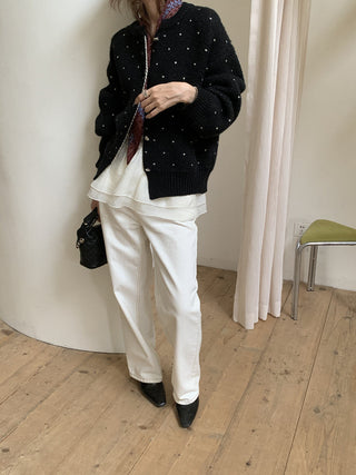 lovely jacquard coat