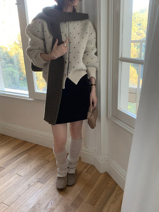 lovely jacquard coat