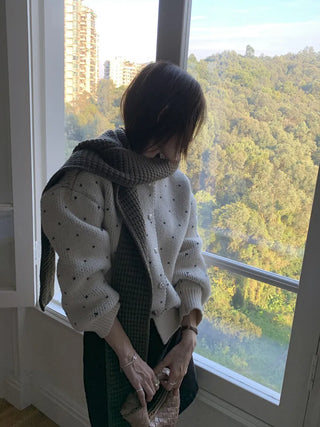 lovely jacquard coat