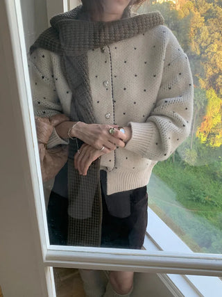 lovely jacquard coat