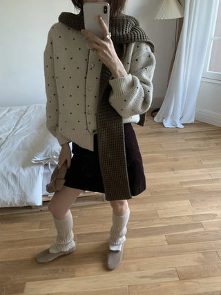 lovely jacquard coat