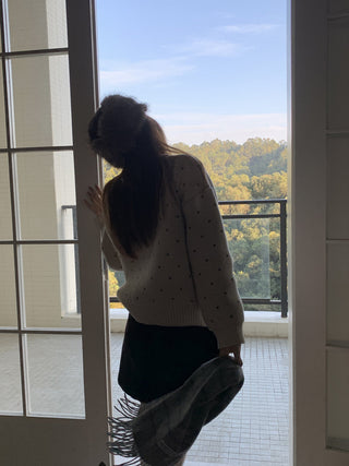 lovely jacquard coat