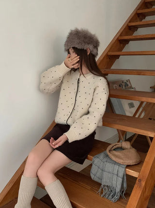 lovely jacquard coat