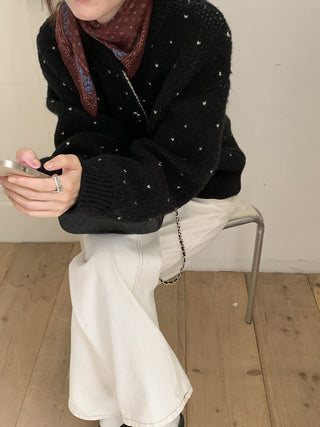 lovely jacquard coat