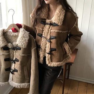 fur lamb coat