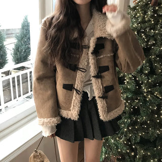 fur lamb coat