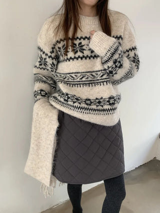 diamond quilted skirt