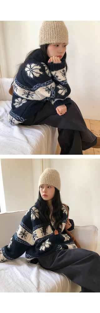 fairisland jacquard coat