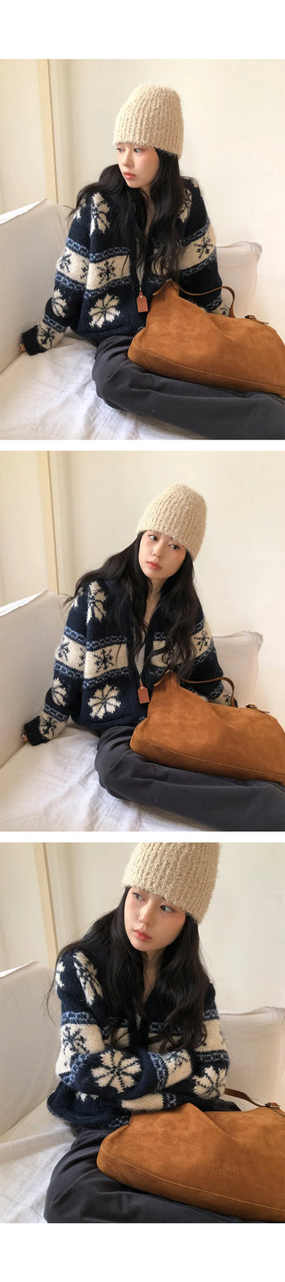 fairisland jacquard coat