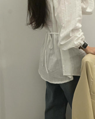 lace striped top