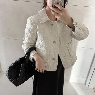 quilted jacket short