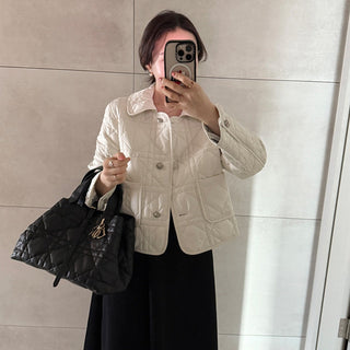 quilted jacket short